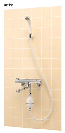 クリスタルクオーツ取り付け例