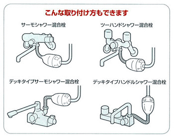こんな取り付け方も出来ます